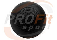 Массажный мяч TPR 65 мм Черный