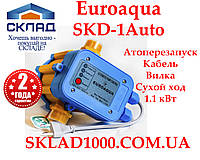 Контроллер давления Euroaqua SKD-1 Auto. Автоперезапуск, защита от гидроударов.