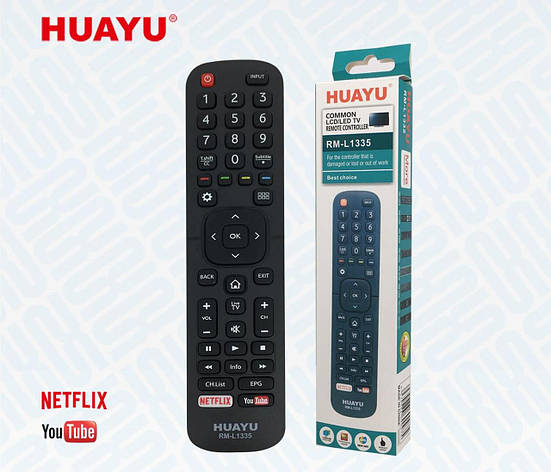 Пульт універсальний для всіх HISENSE RM-L1335, фото 1