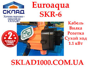 Контролер тиску Euroaqua SKR-6. З виделкою та розеткою!