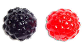 Жувальні цукерки Малина/Чорна Смородина PARK LANE 3кг, (4упак/ящ)