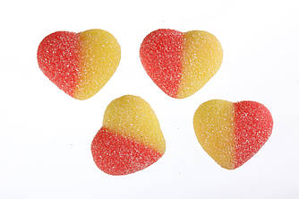 Жувальні цукерки Персикові Серця з кислинкою PARK LANE 2,5 кг, (4упак/ящ)