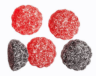Жувальні цукерки Малина/Чорна Смородина з кислинкою PARK LANE 2,5 кг, (4упак/ящ)