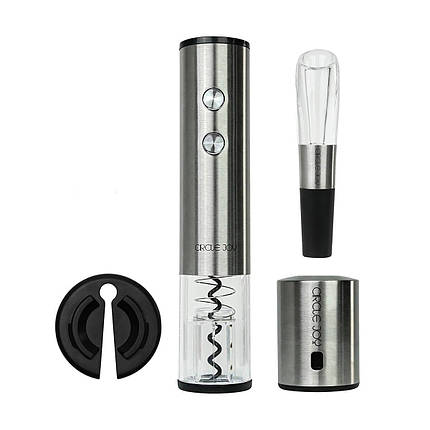 Винний набір Xiaomi mijia circle joy electric bottle opener 4 in 1, фото 1