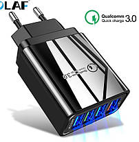 Зарядний пристрій Olaf Quick Charge 3.1 A на 4 порти, фото 4