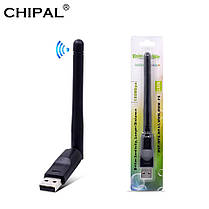 USB WiFi адаптер Chipal MT7601 150 Мбіт/с, фото 3