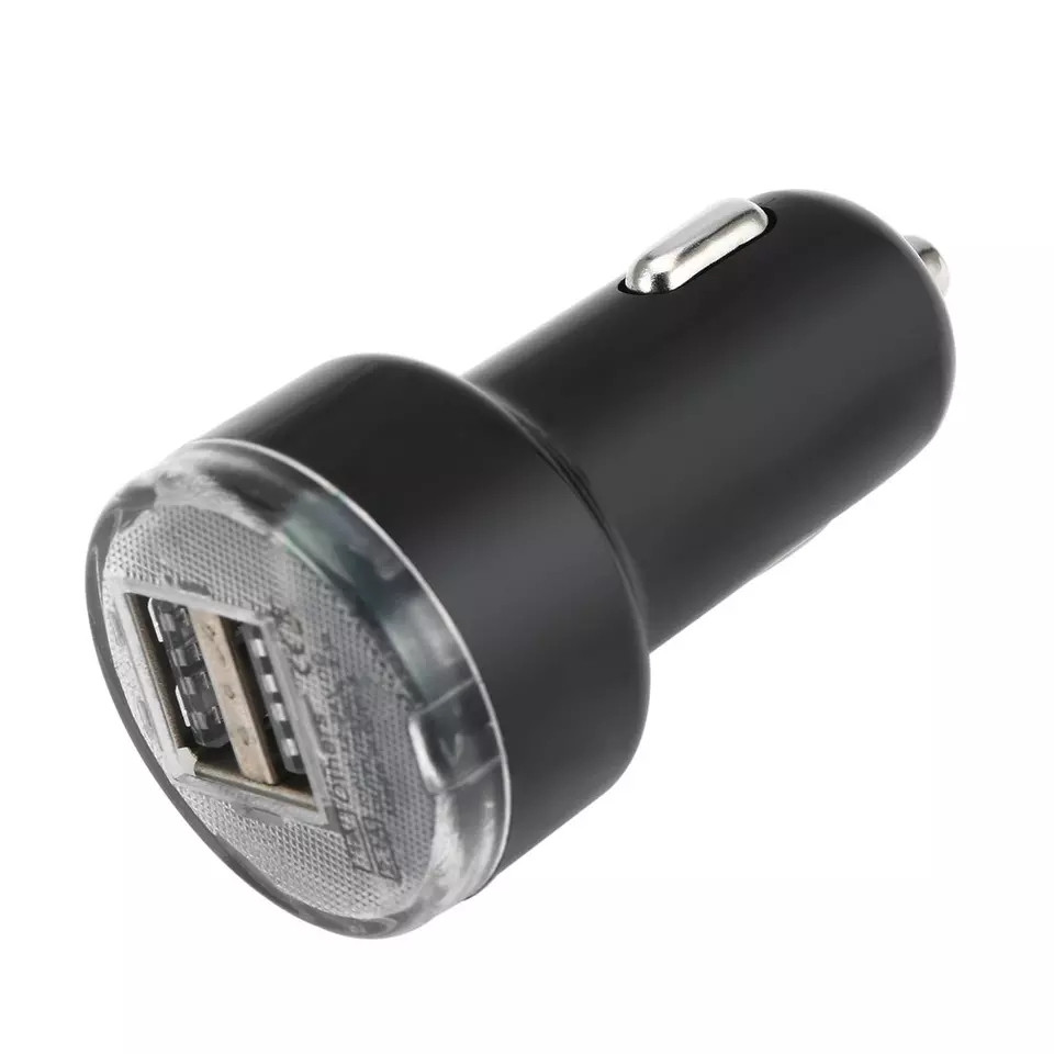 Автомобильное зарядное устройство на 2 usb 2.1 A черный