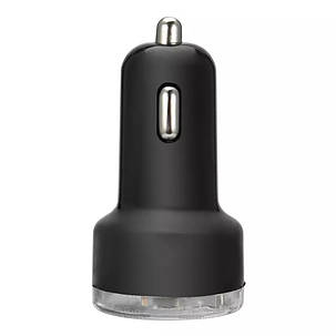 Автомобильное зарядное устройство на 2 usb 2.1 A черный, фото 3