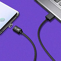 Магнітний кабель USB - USB Micro 3A 1 метр сильний магніт, фото 5