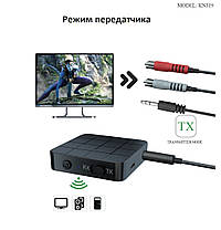 Bluetooth адаптер аудіо приймач передавач bluetooth 5.0 Vikefon KN319 для ТВ аккустичної системи колонки, фото 5
