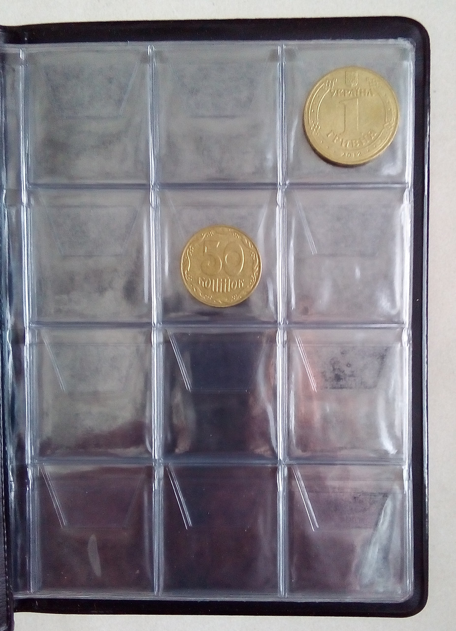 Альбом для монет Schulz 96 середніх комірок - фото 7 - id-p1334920157