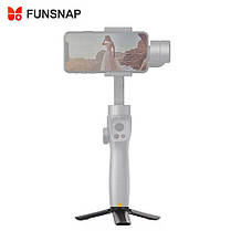 Міні штатив тринога для смартфонів фотокамер FUNSNAP чорний, фото 4
