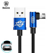 Кабель usb micro usb Baseus MVP Mobile Game з кутовим коннектором 1м, фото 3