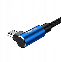 Кабель usb micro usb Baseus MVP Mobile Game з кутовим коннектором 1м, фото 5