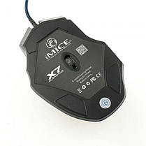 Ігрова мишка з підсвічуванням Imice X7 Black WM5000X7, фото 6
