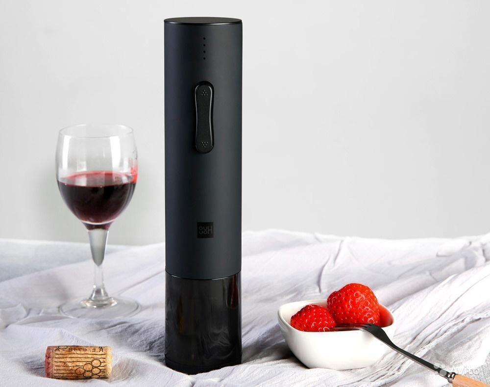 Розумний штопор Xiaomi electric wine bottle opener huohou black