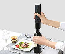Розумний штопор Xiaomi electric wine bottle opener huohou black, фото 6