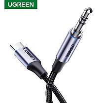 Перехідник Type-C на 3.5 mini jack aux Ugreen 2 метри, фото 3