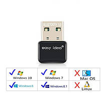 Bluetooth адаптер usb Bluetooth 5.0 Easy Idea на чіпі RTL8761B, фото 5