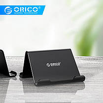 Універсальна підставка під телефон або планшет Orico чорна, фото 3
