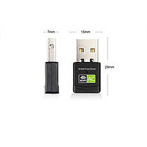 Usb Wifi адаптер 433 Мбіт/с двохдіапазонний 2.4 GHz - 5GHz RTL8811, фото 6