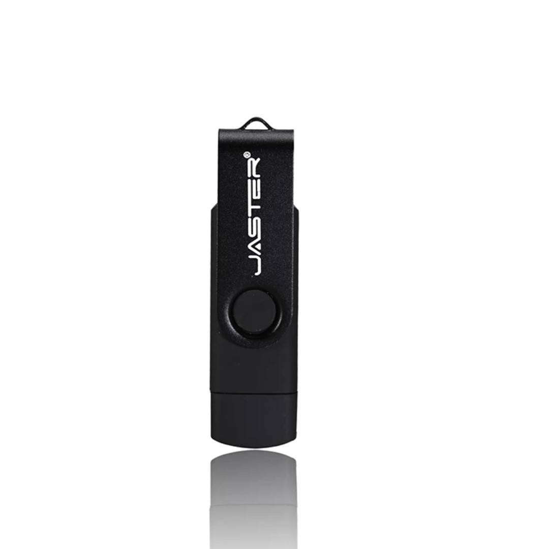 Флеш накопичувачі Jaster 2 в 1 USB-MicroUSB OTG 8 ГБ