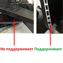 Петличний мікрофон від фірми Andoer 4pin металевий затискач чорний, фото 6
