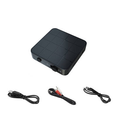 Bluetooth адаптер 5.0 Vikefon приймач передавач стерео у дві сторони KN319, фото 1