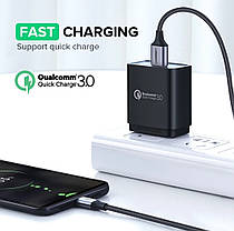 Кабель зарядний Ugreen USB Micro USB 3A 1 метр, фото 4