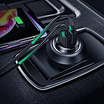 Автомобільний зарядний пристрій UGREEN 2 USB порту 2x2.4 Ампера, фото 5