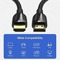 HDMI Кабель 2.0 Ugreen з підтримкою Full HD 4K 3D 1 метр, фото 6