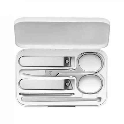 Манікюрний набір Xiaomi Mijia Nail Clipper Five Piece Set Silver (5 в 1), фото 1