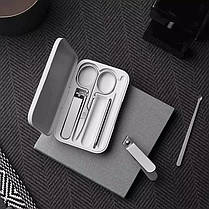Манікюрний набір Xiaomi Mijia Nail Clipper Five Piece Set Silver (5 в 1), фото 5