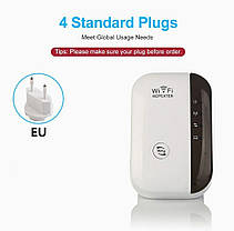 Підсилювач сигналу Wi-Fi Wireless - N Wifi Repeater 300M, фото 4