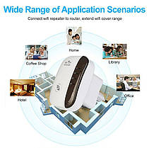 Підсилювач сигналу Wi-Fi Wireless - N Wifi Repeater 300M, фото 6