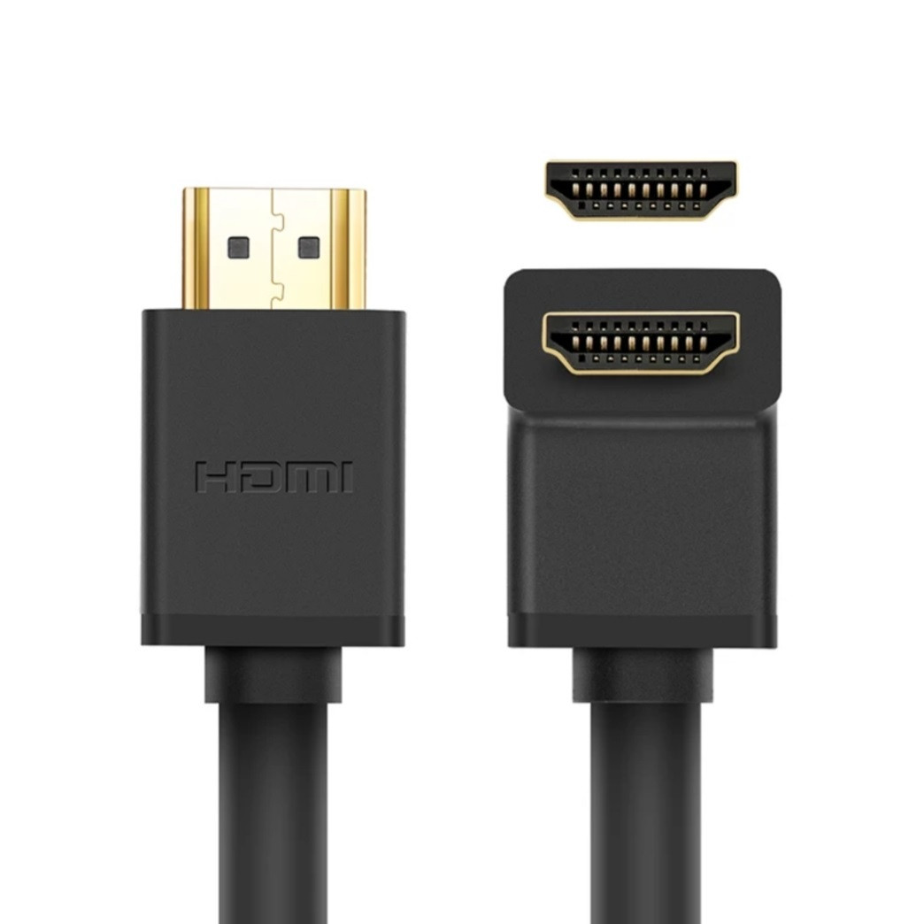 HDMI Кабель 2.0 Ugreen кутовий 90 градусів з підтримкою Full HD 4K 3D 1 метр
