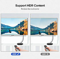 HDMI Кабель 2.0 Ugreen кутовий 90 градусів з підтримкою Full HD 4K 3D 1 метр, фото 5