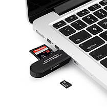 Кардрідер Lahead 4 в 1 OTG TF SD USB 2.0 MicroUSB, фото 5