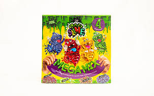 Набір для дослідів Crazy Slime - Лизун своїми руками, 4 кольори, фото 1