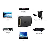 Перехідник HDMI - HDMI мама - мама Ugreen 4K 60 Гц підтримкою 3D 4K 2K гніздо - гніздо, фото 5