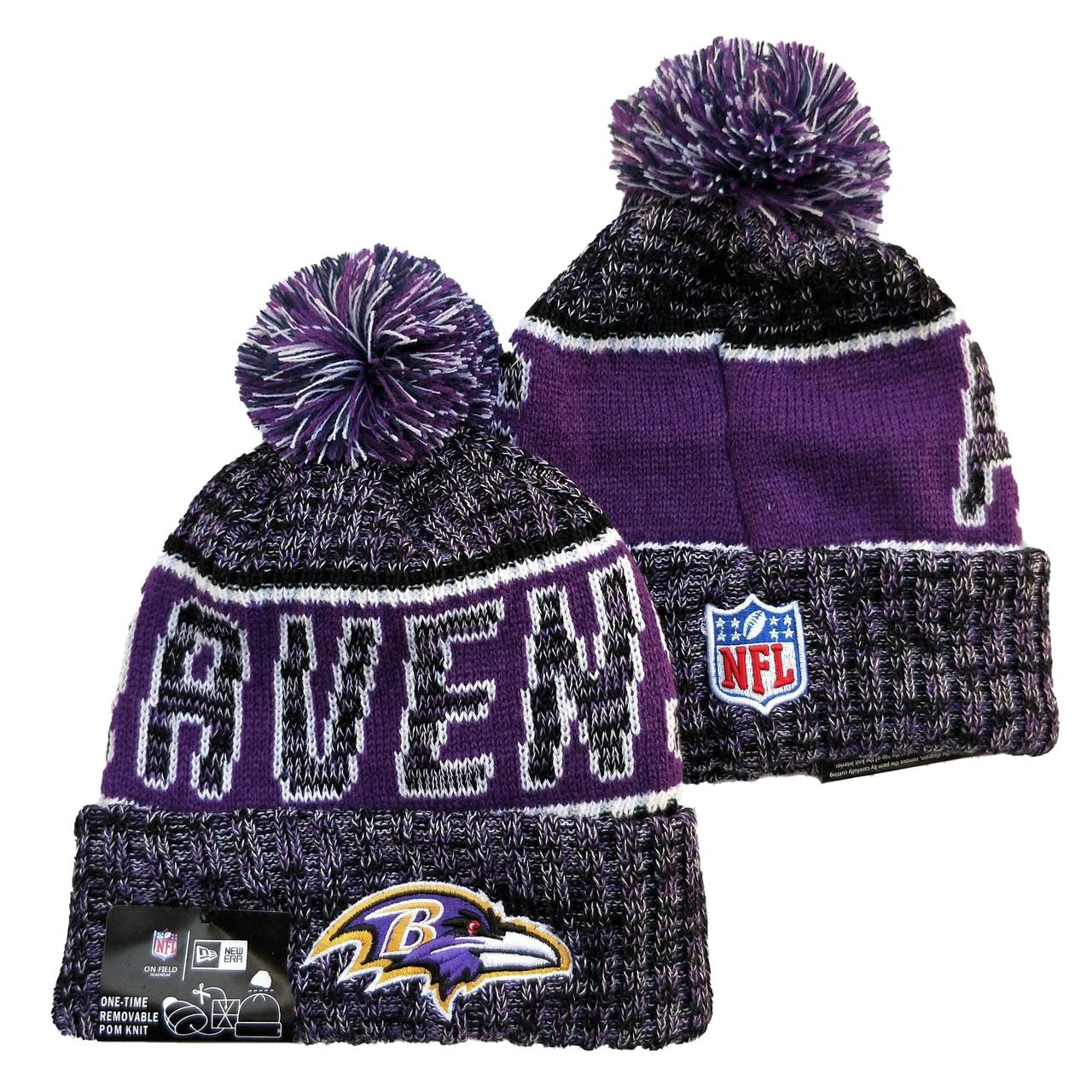 Шапка зимова Baltimore Ravens / SPK-287