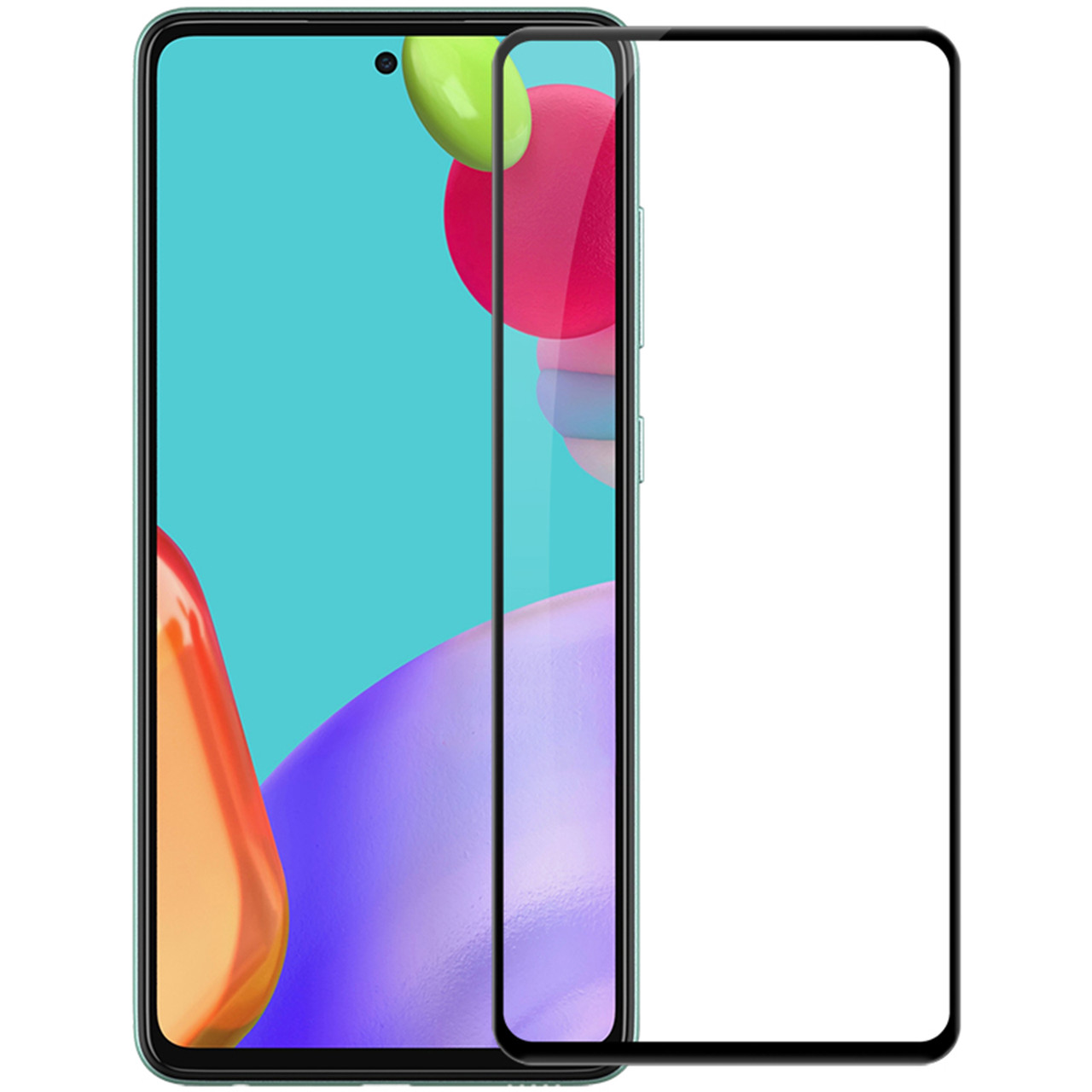Захисне скло Nillkin для Samsung Galaxy A52 4G/5G (CP+PRO) Tempered Glass Black з олеофобним покриттям