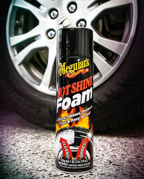 Tire Shining Foam Spray, Meguiars G13919