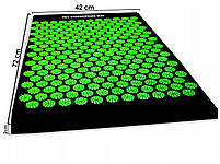 Масажний ортопедичний килим акупресура REA ACUPRESSURE MAT + валик (подушка), фото 4