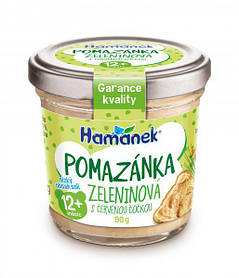 Hame пюре hamanek овочі з сечевицею 90г