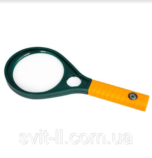 Лупа ручна, 3х90 мм; 8х23 мм, Ridni, фото 1