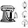 Міксер планетарний KitchenAid 5KSM125ECU 300 Вт 4,8 л сріблястий, фото 4