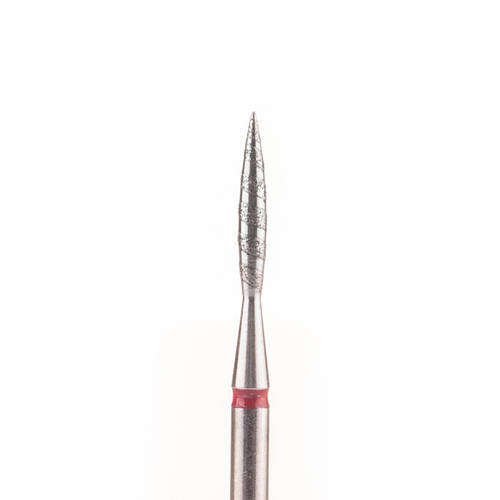 Фреза алмазная Nail Drill для кутикулы "Пламя" - 243 021LXR диаметр 2,1 ...