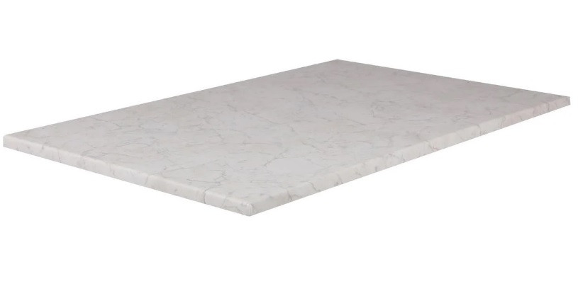 Стільниця Topalit 120х80 см White Marmor 0070