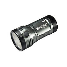 Ліхтар потужний MANKER MK34 8000lm 12xCREE XPG3 + подарунок, фото 3